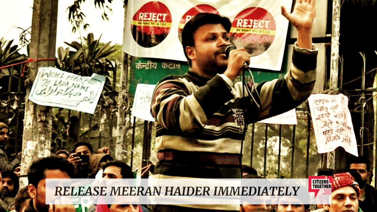 One Year of Meeran Haider’s Vindictive Imprisonment