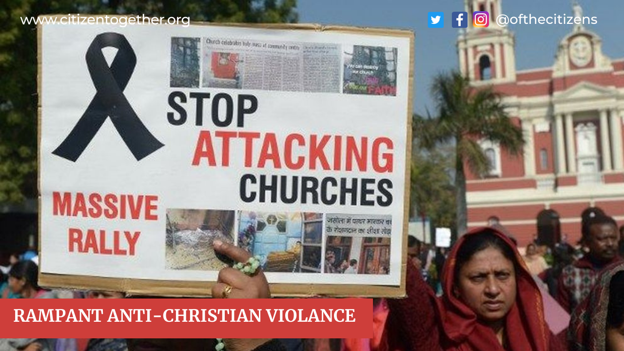 Hindutva Terrorist Threatens to Demolish Churches in Madhya Pradesh