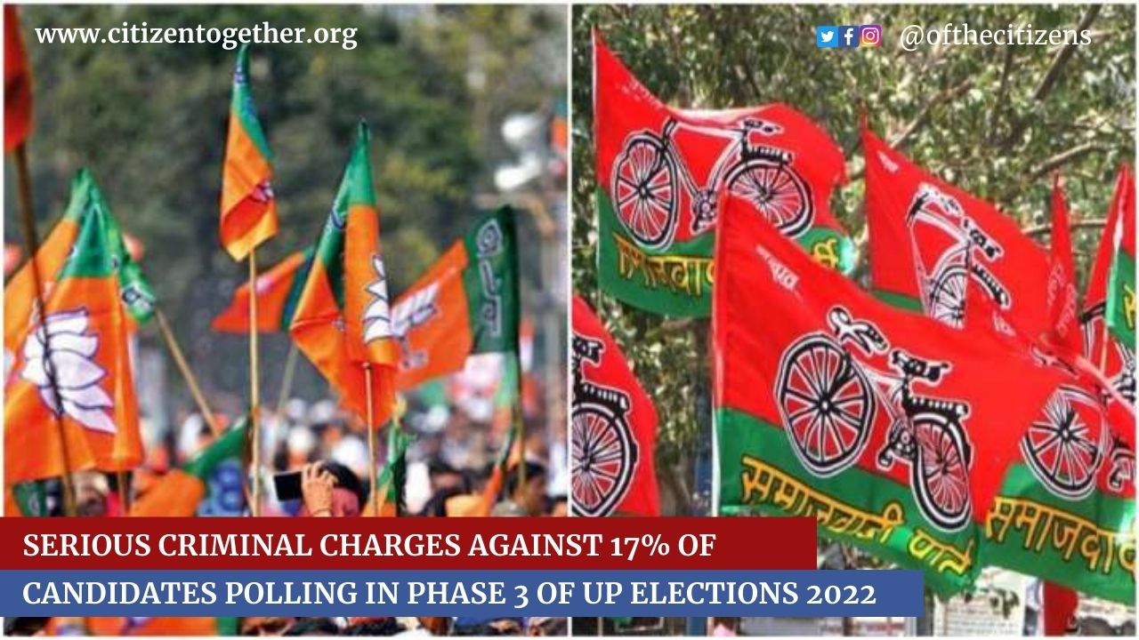 Serious Criminal Charges Against 17% Of Candidates Polling In Phase 3 of UP Elections 2022